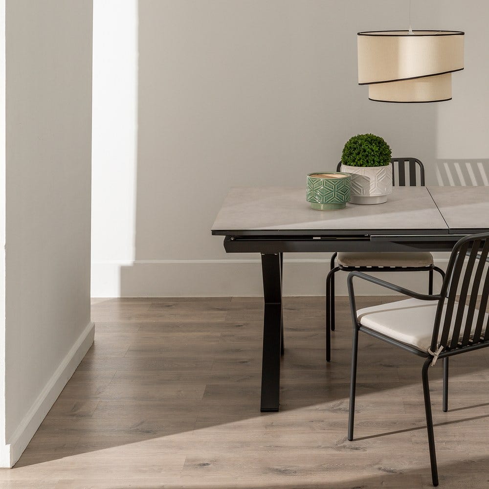 Mesa De Jantar Extensivél Branco 180 X 100 X 77 Cm