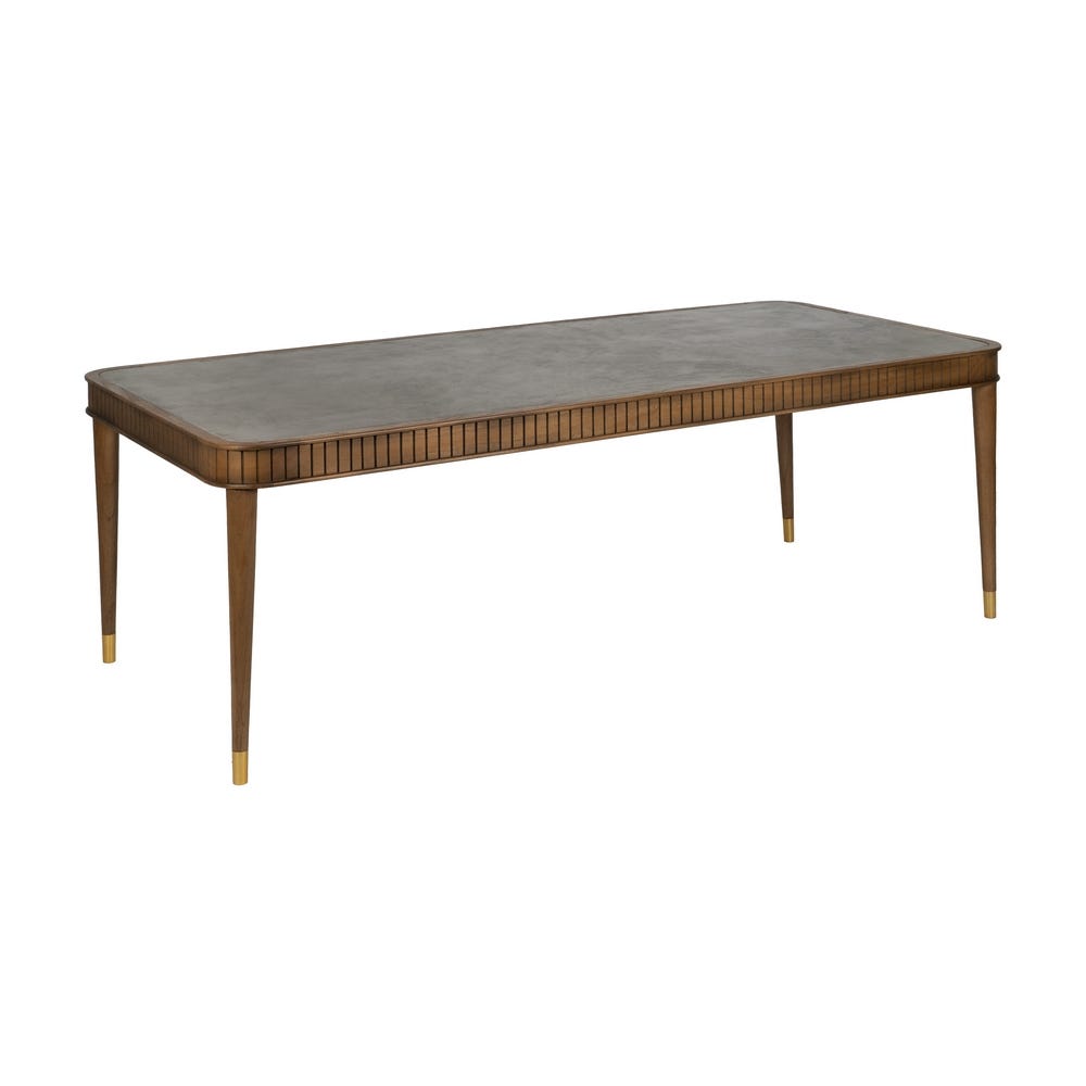 Mesa De Jantar Madeira-Cimento Room 220 X 100 X 76 Cm - Image 2