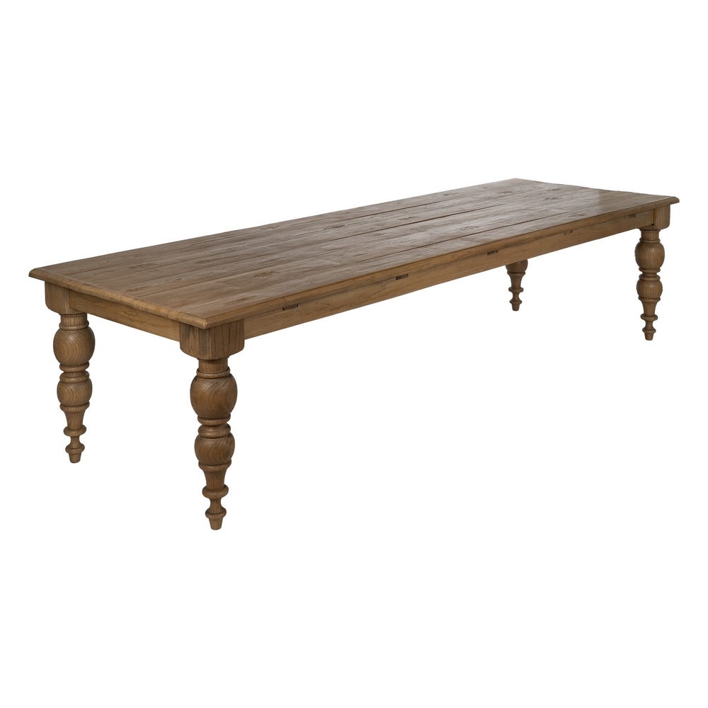 Mesa De Jantar Madeira Da Carvalho Room 300 X 98 X 77 Cm - Image 2
