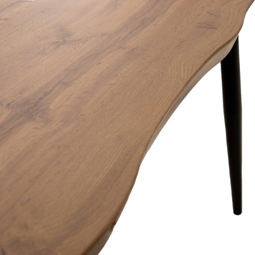 Mesa De Jantar Madeira Metal Preto - Image 3