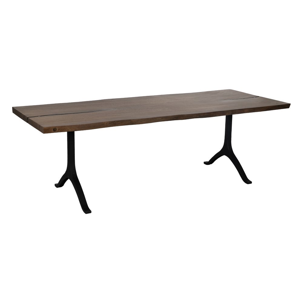 Mesa De Jantar Madeira-Metal Room 240 X 90 X 77 Cm - Image 6