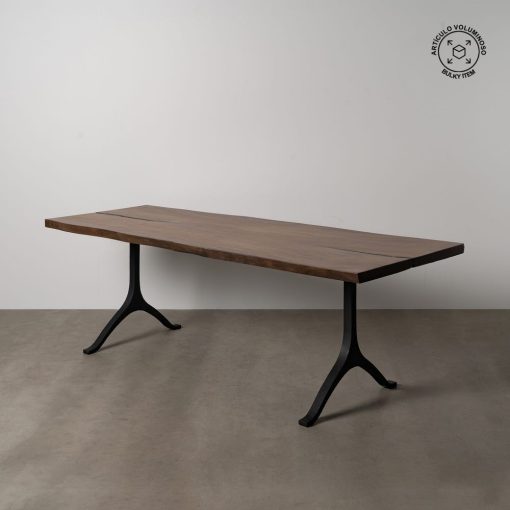 Mesa De Jantar Madeira-Metal Room 240 X 90 X 77 Cm - Image 3