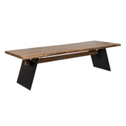 Mesa De Jantar Madeira-Metal Room 300 X 100 X 77 Cm