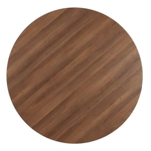 Mesa De Jantar Natural-Branco Mdf-Metal 120 X 120 X 76 Cm - Image 5
