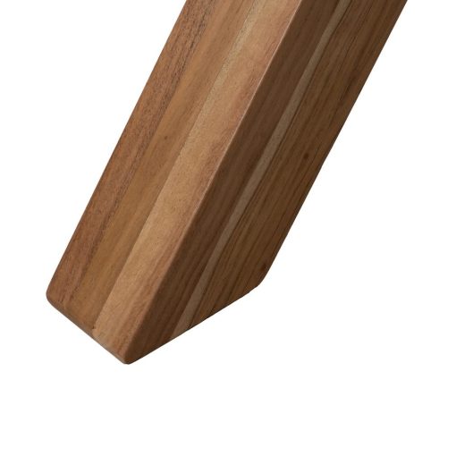 Mesa De Jantar Natural Madeira De Acácia 240 X 100 X 76 Cm - Image 7