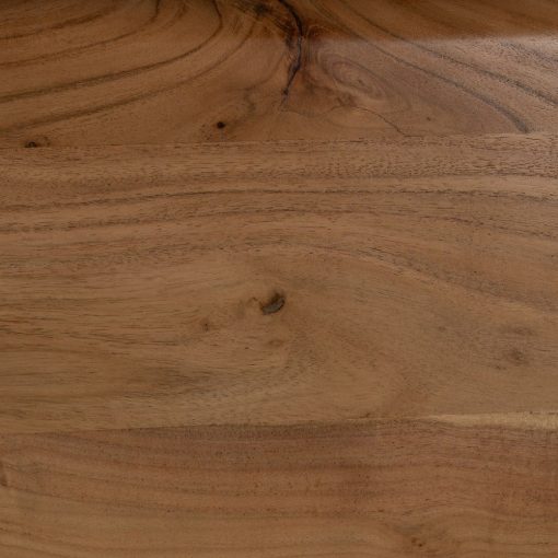 Mesa De Jantar Natural Madeira De Acácia 240 X 100 X 76 Cm - Image 3