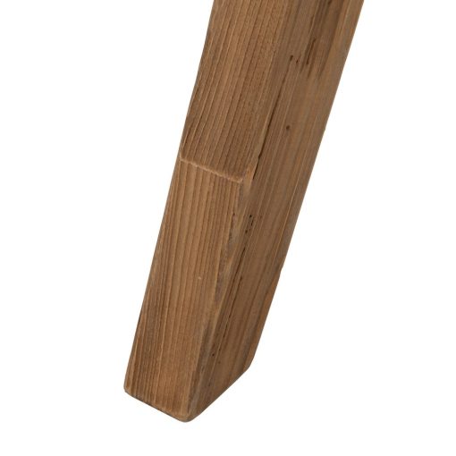 Mesa De Jantar Natural Madeira De Pinho 180 X 90 X 75 Cm - Image 4