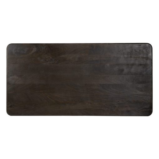 Mesa De Jantar Natural-Castanho 200 X 100 X 76 Cm - Image 5
