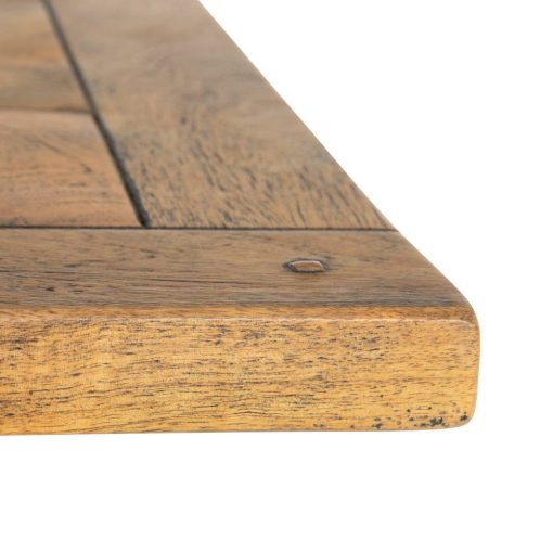 Mesa De Jantar Natural-Preto 160 X 90 X 76 Cm - Image 3