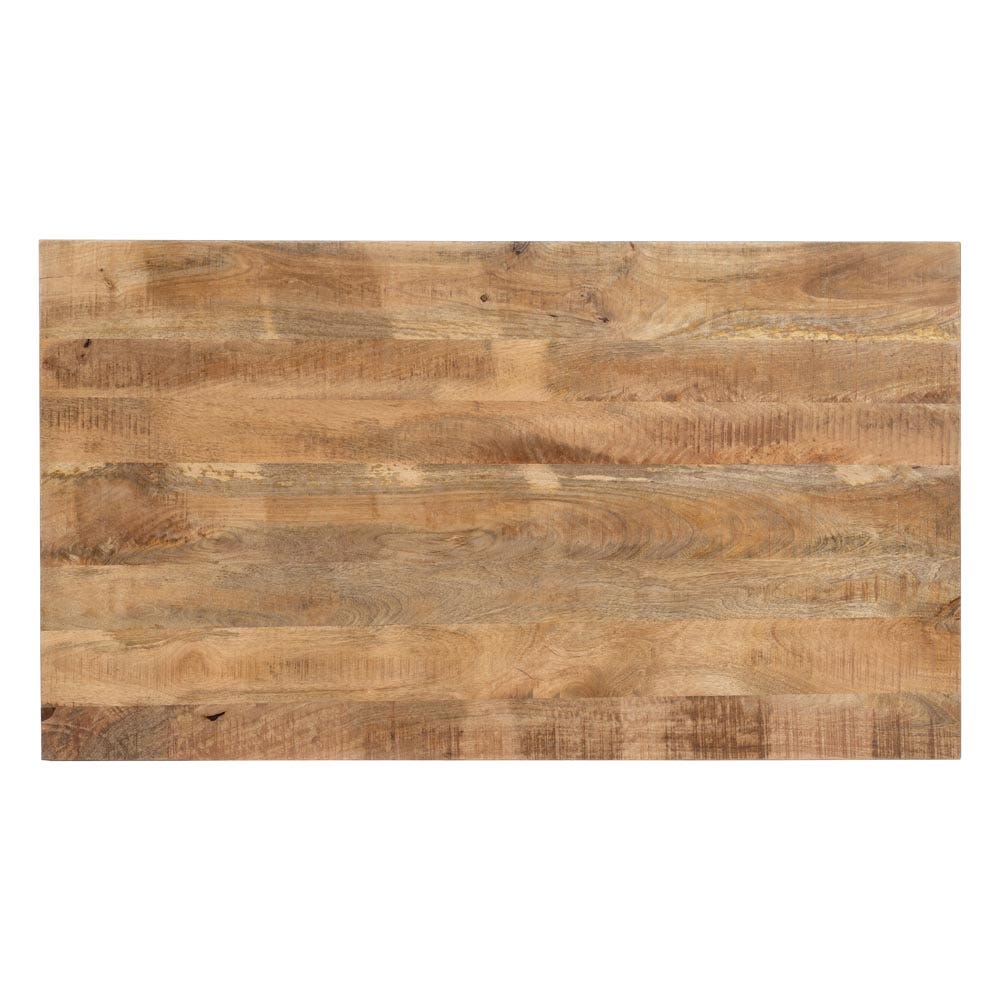 Mesa De Jantar Natural-Preto 160 X 90 X 79 Cm - Image 9