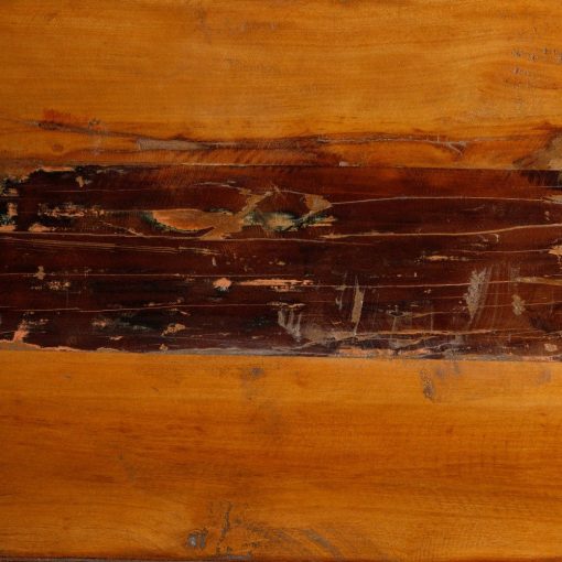Mesa De Jantar Natural-Preto 220 X 100 X 75 Cm - Image 10