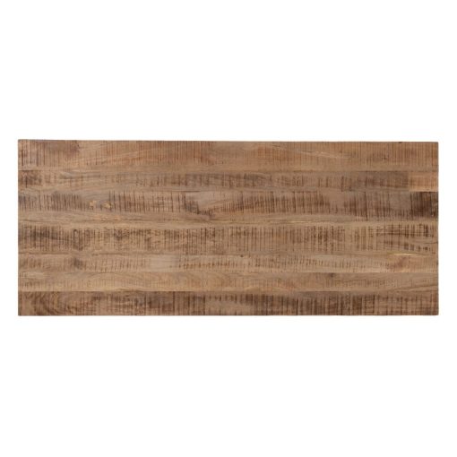Mesa De Jantar Natural-Preto 240 X 100 X 76 Cm - Image 4