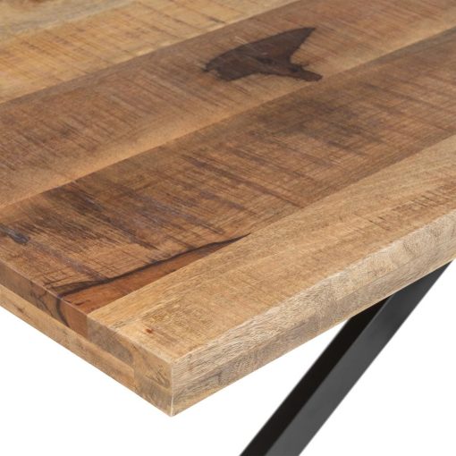 Mesa De Jantar Natural-Preto 240 X 100 X 79 Cm - Image 5