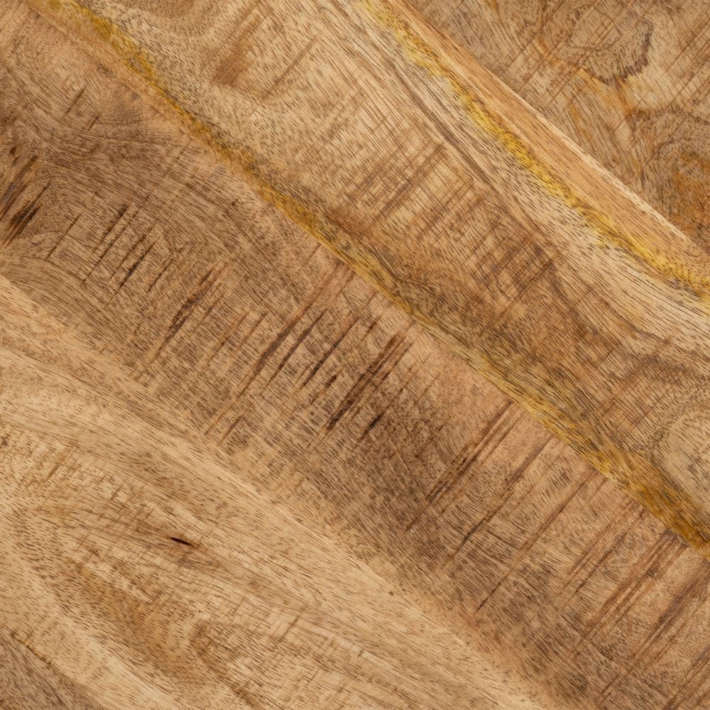 Mesa De Jantar Natural-Preto 90 X 90 X 77 Cm - Image 5