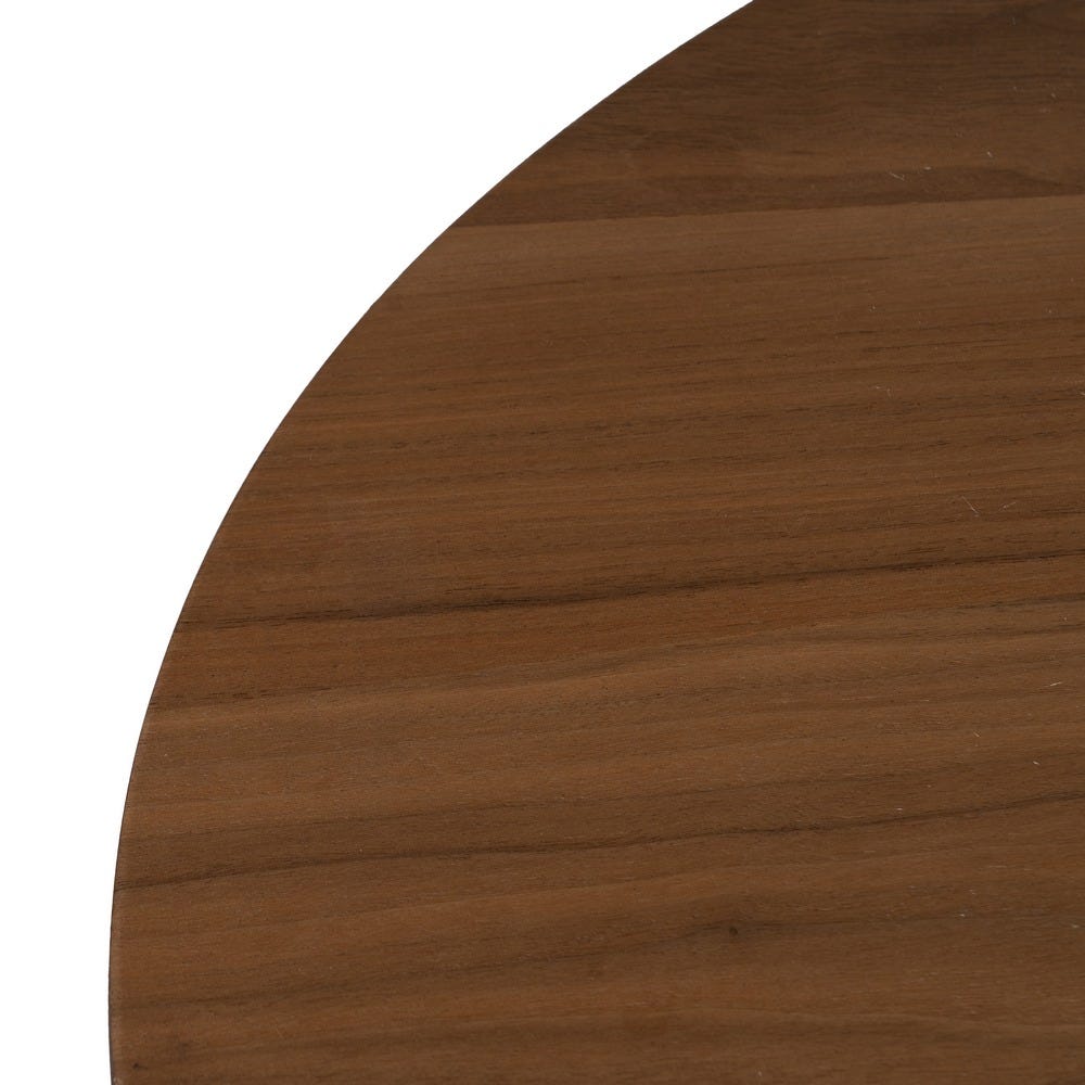 Mesa De Jantar Natural-Preto Mdf-Metal 178 X 80 X 77 Cm - Image 13