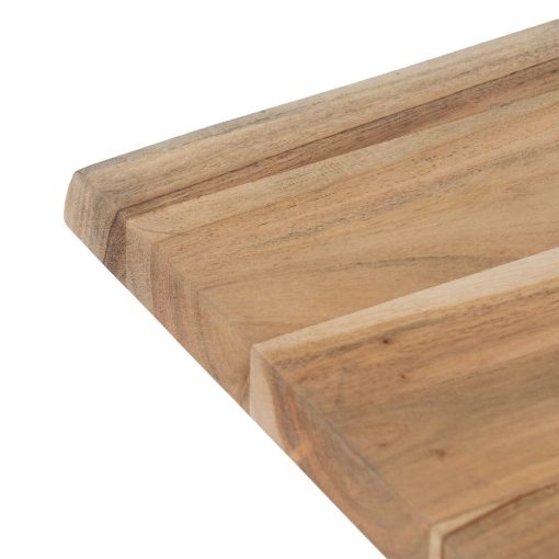 Mesa Natural Acacia Room 50 X 50 X 46 Cm - Image 3
