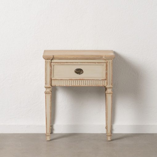 Mesa Natural-Creme Madeira 56 X 36 X 68 Cm - Image 2