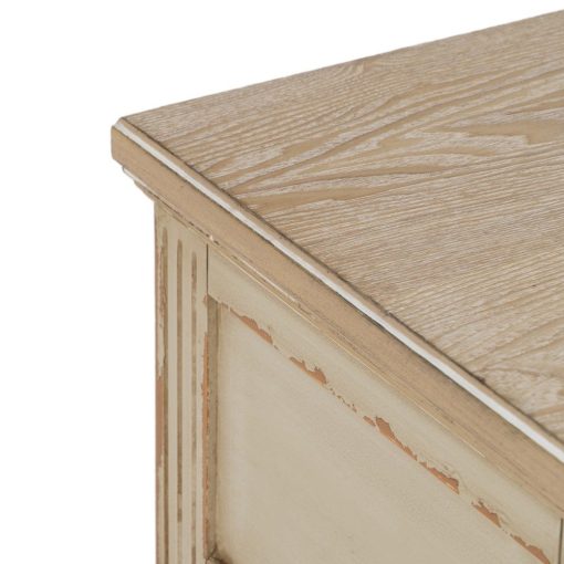 Mesa Natural-Creme Madeira 56 X 36 X 68 Cm - Image 3