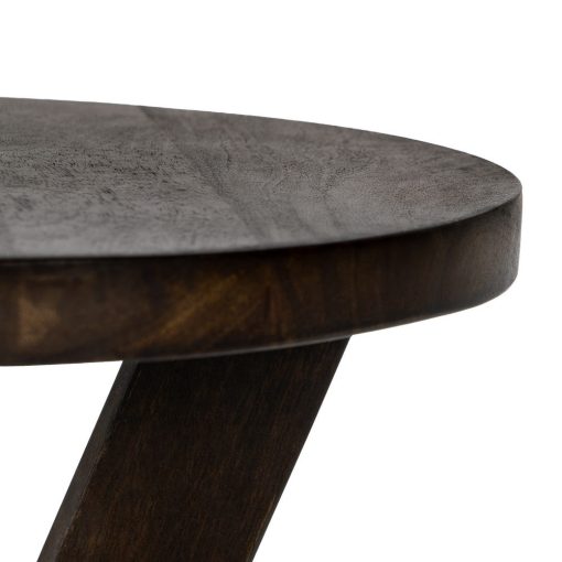 Mesa Natural Madeira Mango Room 37 X 37 X 60 Cm - Image 4