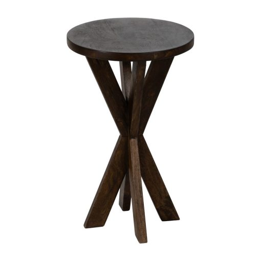 Mesa Natural Madeira Mango Room 37 X 37 X 60 Cm - Image 3