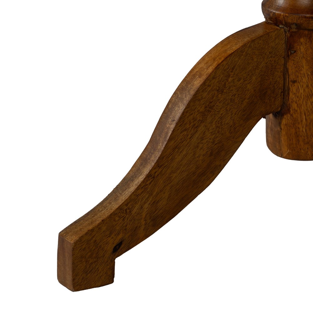 Mesa Natural Madeira Mango Room 41 X 41 X 69 Cm - Image 4