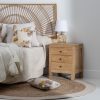 Mesa Natural Mindi Madeira Quarto 43 X 34 X 55 Cm