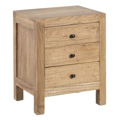 Mesa Natural Mindi Madeira Quarto 43 X 34 X 55 Cm - Image 3