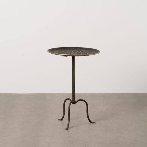 Mesa Ouro - Velho Metal 43 X 43 X 62 Cm - Image 2