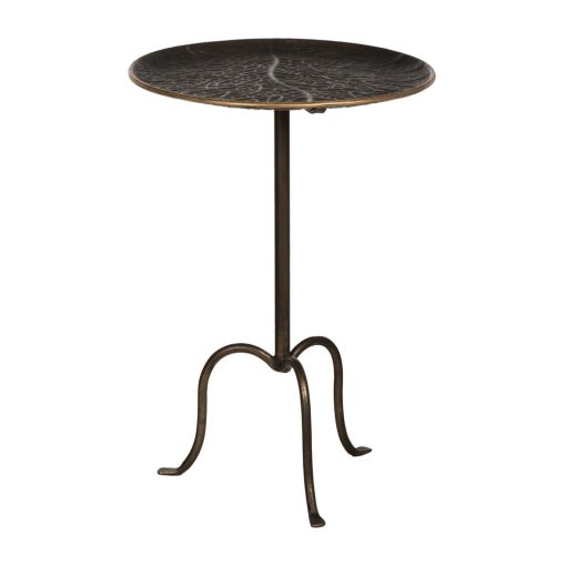 Mesa Ouro - Velho Metal 43 X 43 X 62 Cm - Image 3