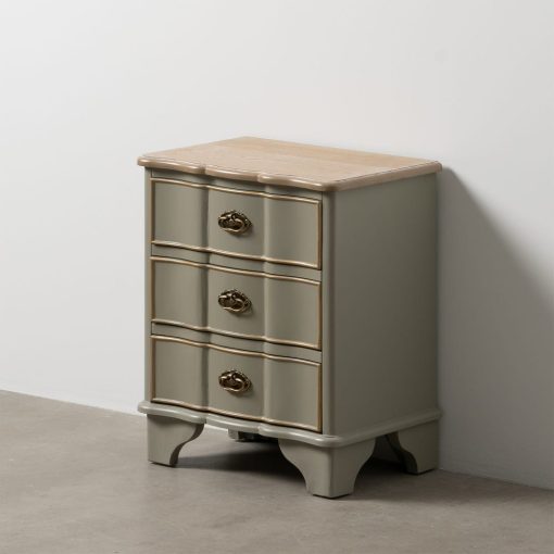 Mesa Taupe Old Madeira 50 X 35 X 60 Cm - Image 2