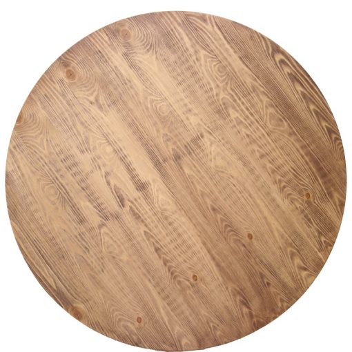 Mesa de Jantar Madeira  com base Metal Negro +84216 120x76cm Madeira:dm+chapa Pin - Image 2