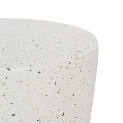 Mesinha Branco Fibra De Magnésio 37 X 37 X 46 Cm - Image 6