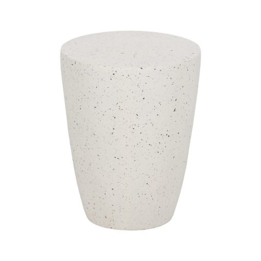 Mesinha Branco Fibra De Magnésio 37 X 37 X 46 Cm - Image 3