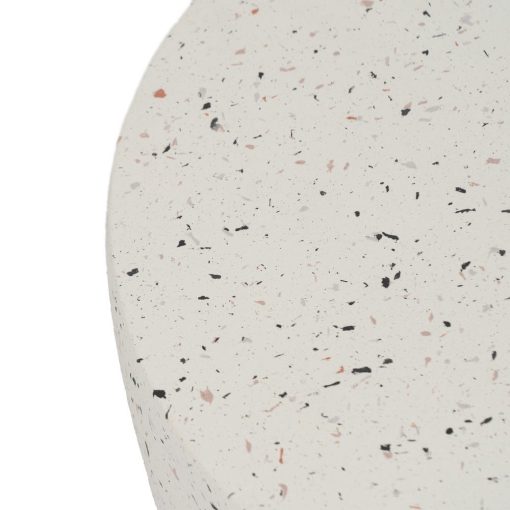 Mesinha Branco Fibra De Magnésio 37 X 37 X 46 Cm - Image 4