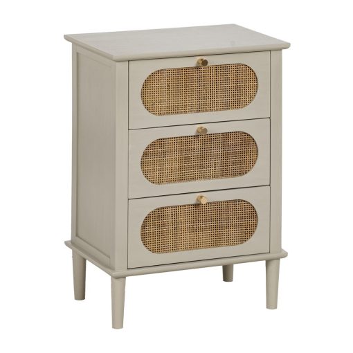 Mesinha Cinza Brilhante Mdf- 45 X 30 X 63,50 Cm - Image 4