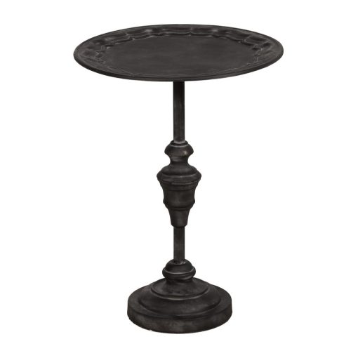 Mesinha Cinza Escuro Metal 45 X 45 X 60 Cm