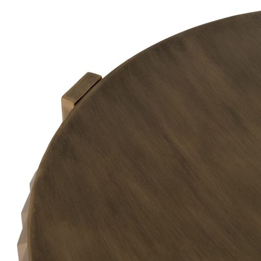 Mesinha Envejocodo Ouro Metal Room 64 X 64 X 50 Cm - Image 5
