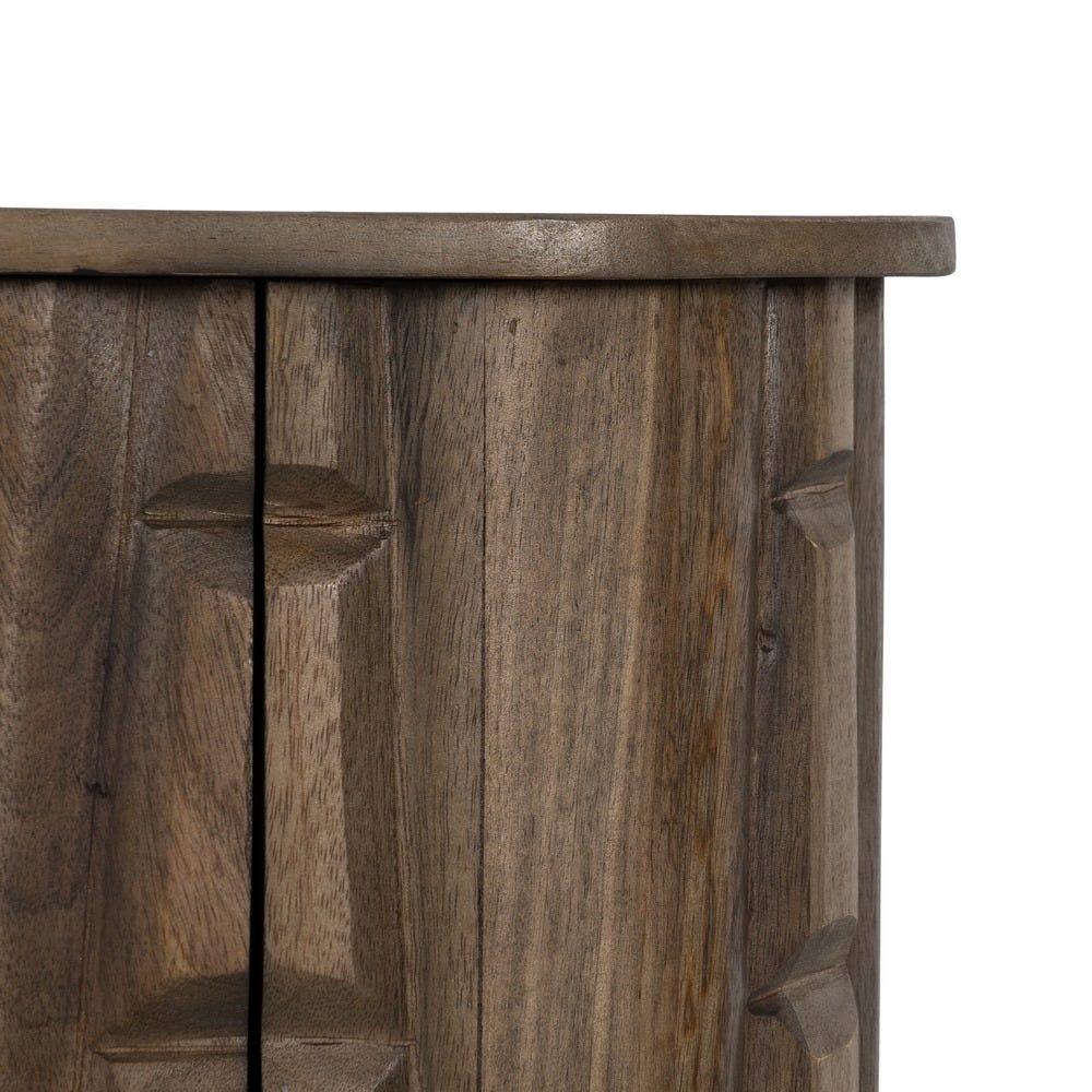 Movéis Para Hall Castanho Madeira Mango 108 X 42 X 85 Cm - Image 3