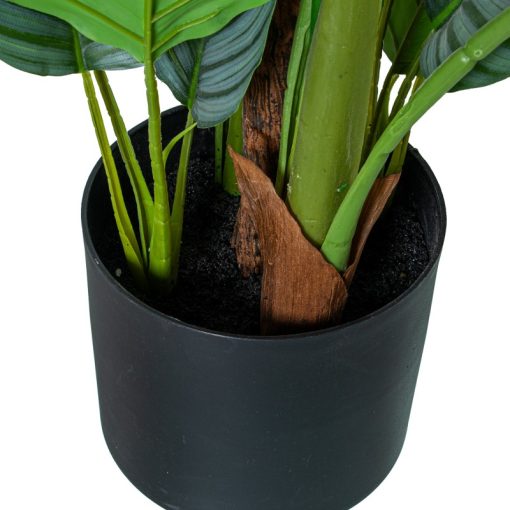 Planta Artificial Calathea Orbifolia 150cm-5 Troncos 150cm - Image 2