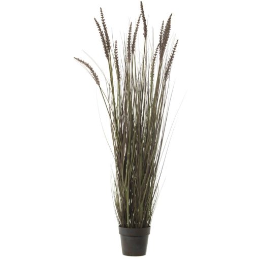 Planta Artificial Hierba com espigas 158 Cm Castanho 30x158cm