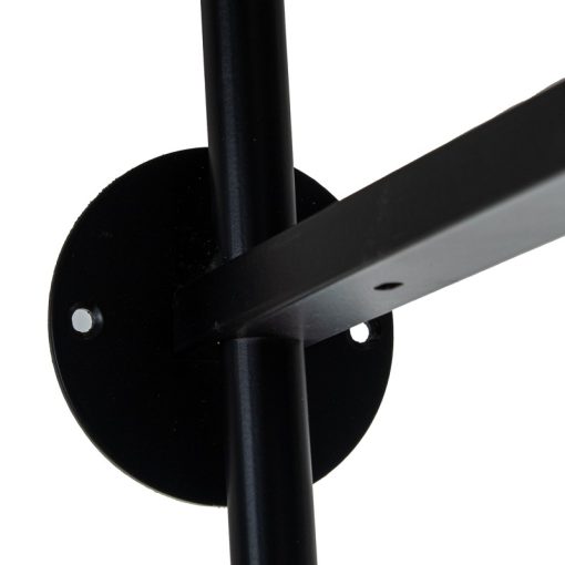 Prateleiras De Metal Preto Madeira - Image 4
