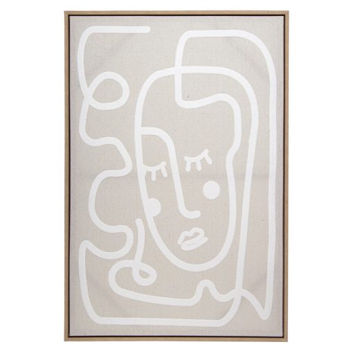 Quadro Com Moldura De Madeira 60x90cm