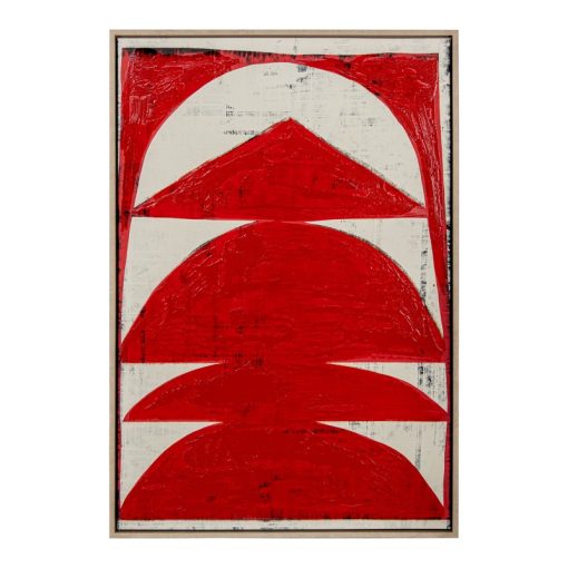 Quadro Com Moldura De Madeira Natural 62