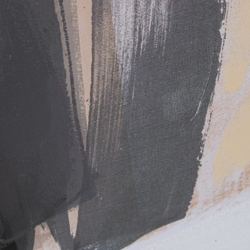 Quadro Tela 70x100cm Abstracto com marco Madeira Preto 70x100x3,5cm - Image 3