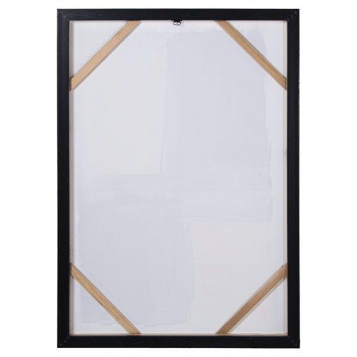 Quadro Tela 70x100cm Abstracto com marco Madeira Preto 70x100x3,5cm - Image 6