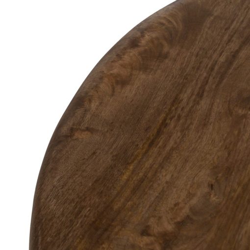 S/2 Mesa De Cafe Castanho Madeira Mango 80 X 80 X 41 Cm - Image 3