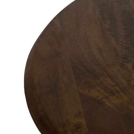 S/2 Mesa De Cafe Mel Madeira Mango 75 X 75 X 46 Cm - Image 7
