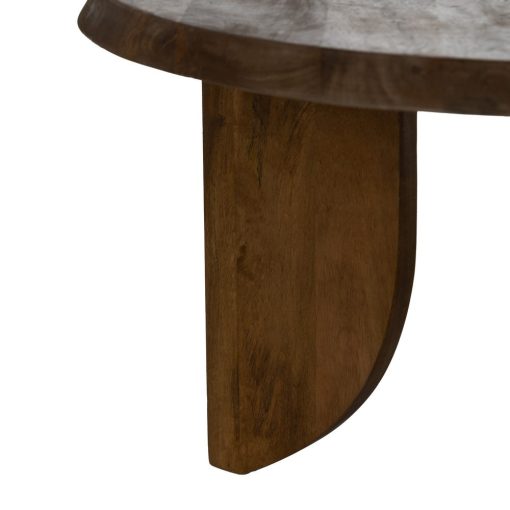 S/2 Mesa De Cafe Mel Madeira Mango 75 X 75 X 46 Cm - Image 10