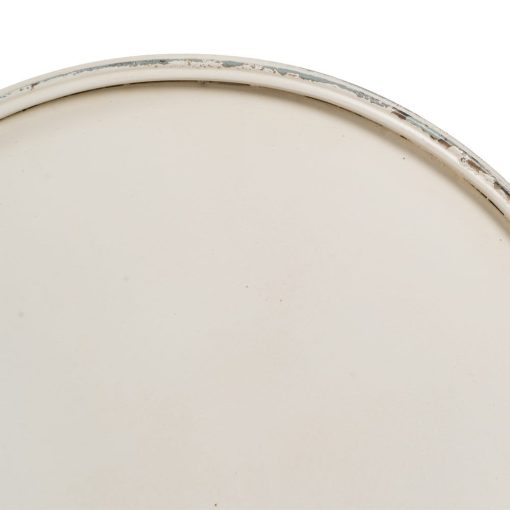 S/2 Mesinhas Creme Metal 40 X 40 X 77 Cm - Image 8