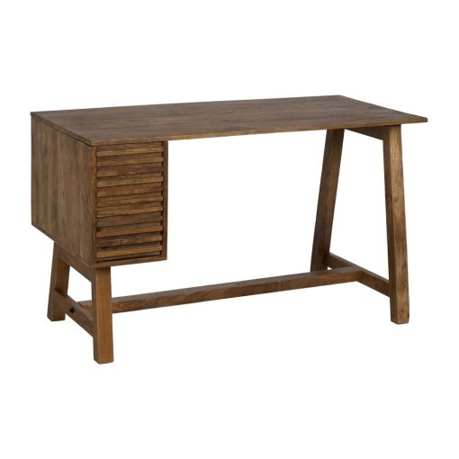 Secretária Natural Madeira Mango 125 X 60 X 75 Cm